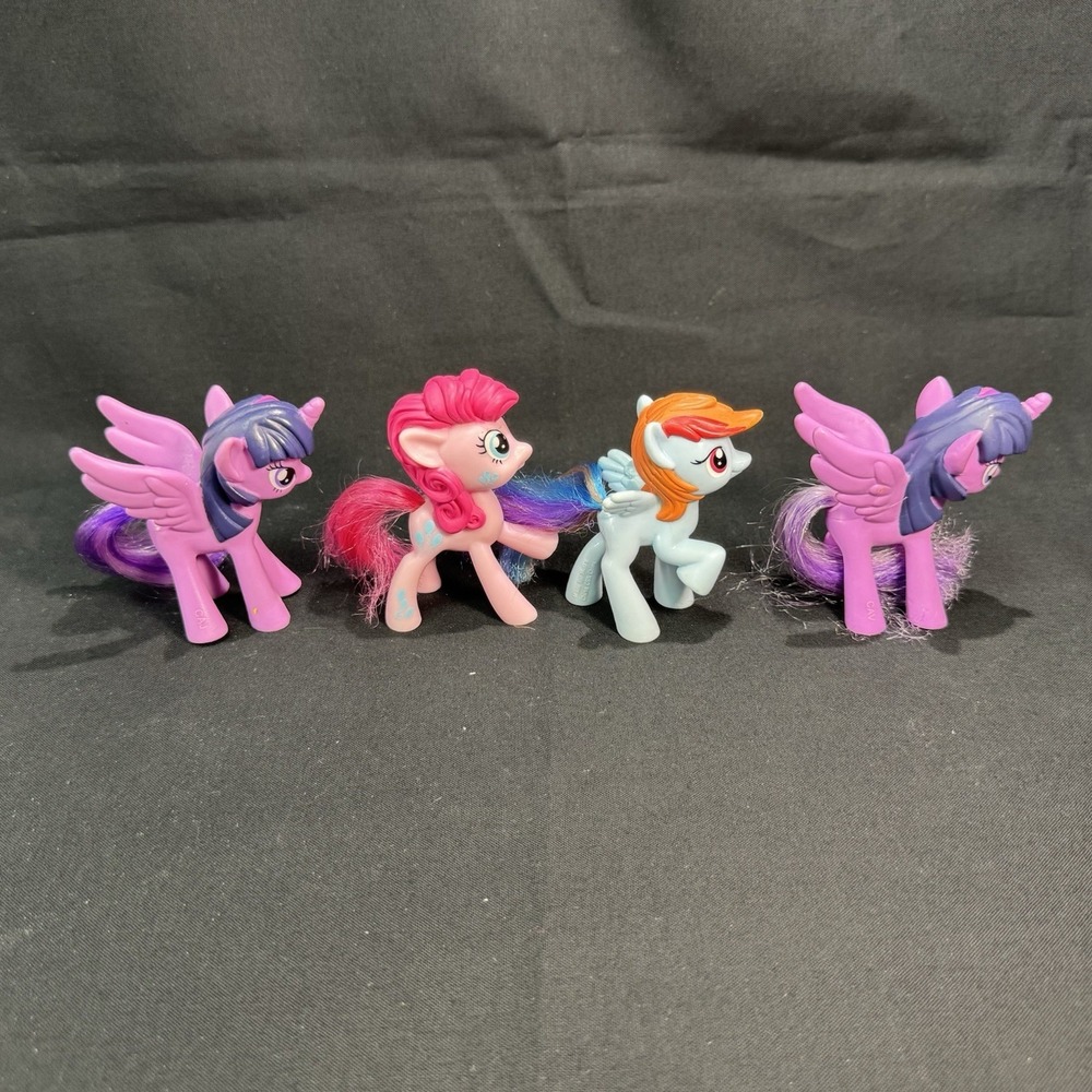 My Little Pony Lot Of 9 Small 3" Ponies 2 Marked 1985 & 1987 - Picture 10 of 16